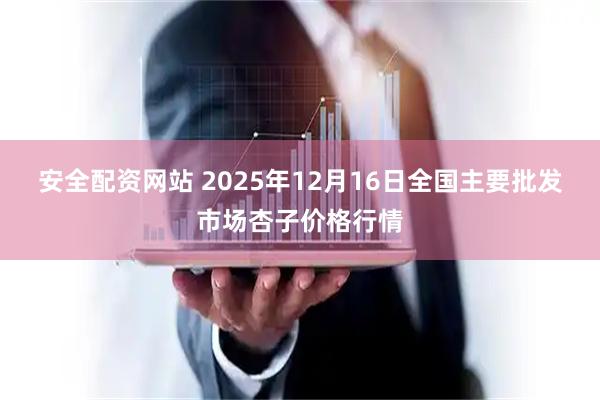 安全配资网站 2025年12月16日全国主要批发市场杏子价格行情
