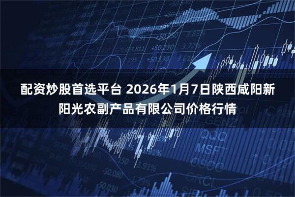 配资炒股首选平台 2026年1月7日陕西咸阳新阳光农副产品有限公司价格行情