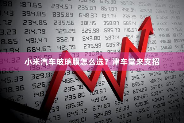 小米汽车玻璃膜怎么选？津车堂来支招